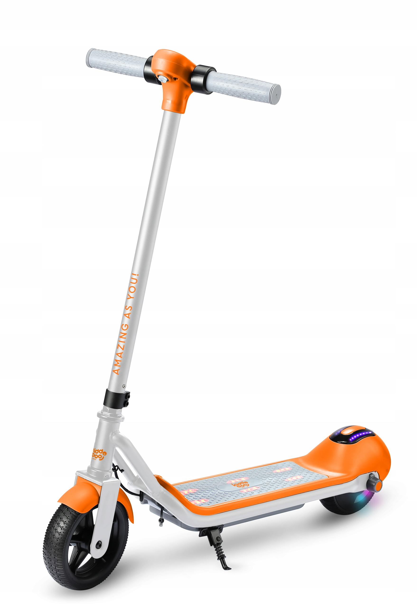 Hulajnoga Elektryczna Dla Dzieci Dziecka Led 10 km/h Zasięg 8 km KiddoBoo