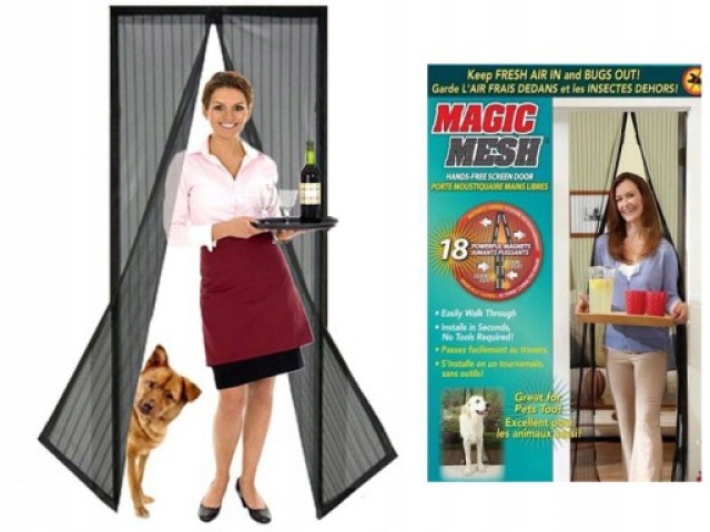 

Moskitiera Magnetyczna Siatka Na Drzwi 210X100