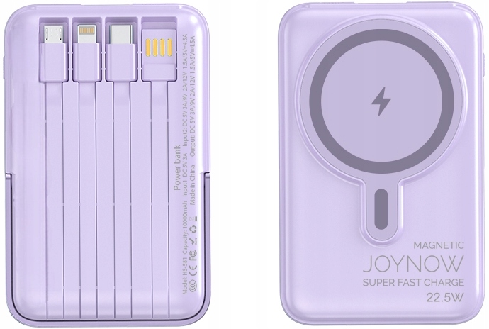 MagSafe Powerbank Magnetyczny Bezprzewodowy 10000mAh 22.5W Mocny i Szybki