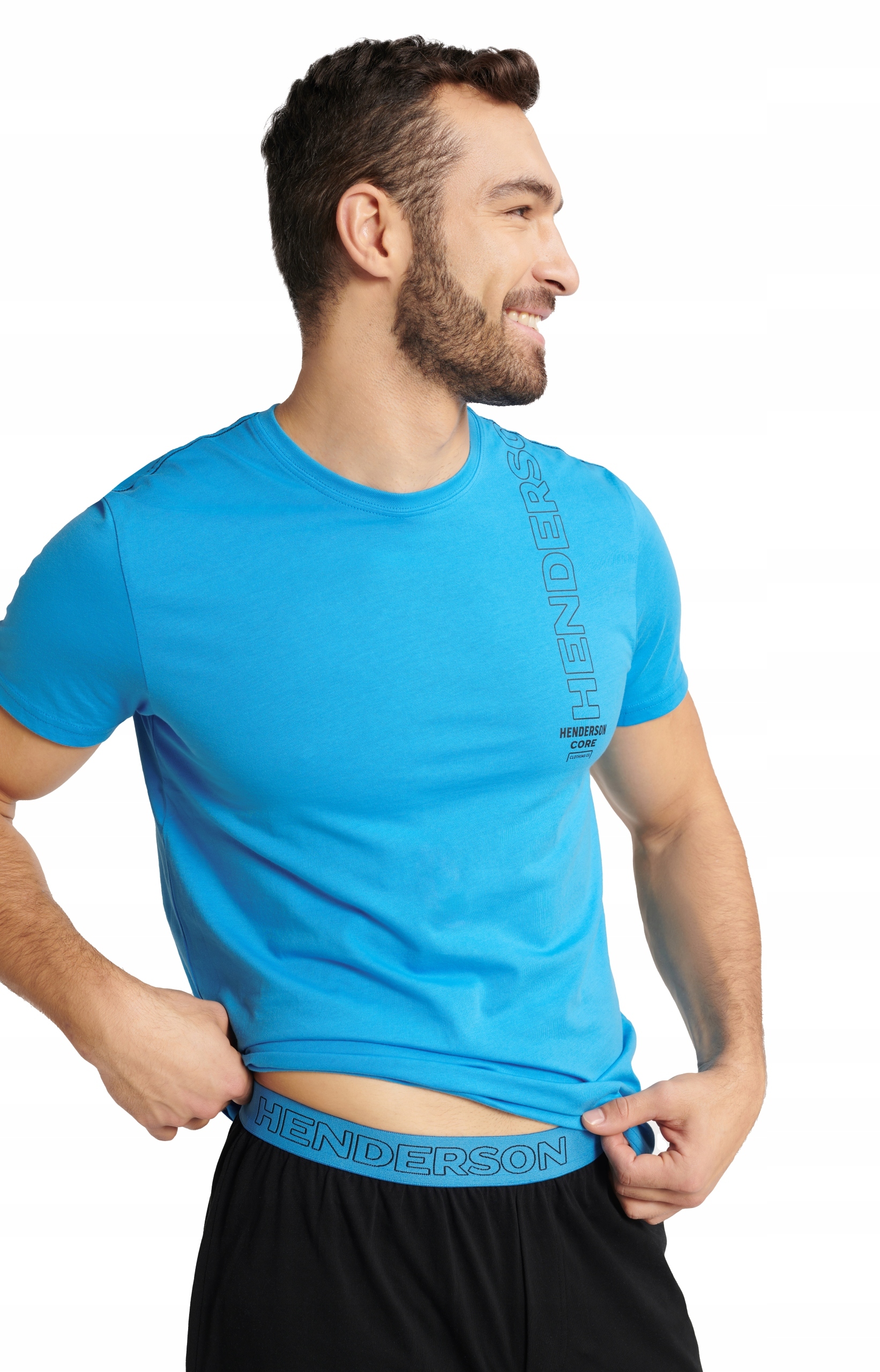 PIŻAMA męska Henderson Krótki Rękaw BAWEŁNA XL Rozmiar XL