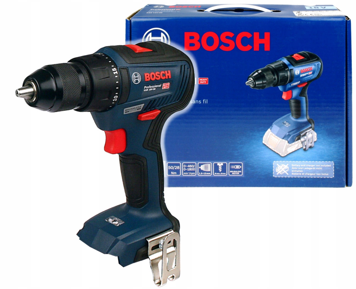 

Wkrętarka Gsr 18V-50 Bosch Korpus Bezszczotkowa