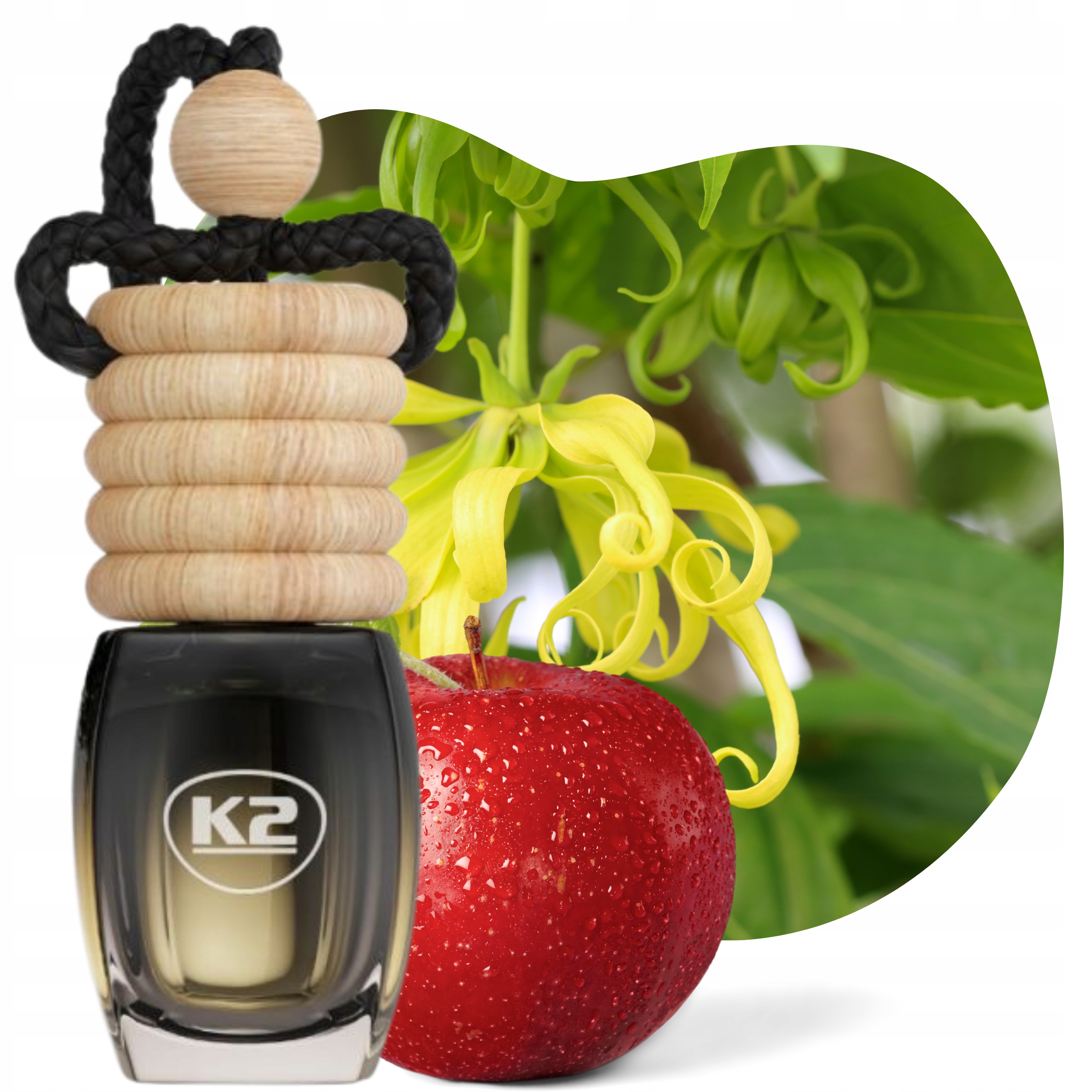 ZAWIESZKA ZAPACH ZAPACHOWA NA LUSTERKO AUTA K2 VENTO AURORA 8ML ZAPASZEK EAN (GTIN) 5906534021052