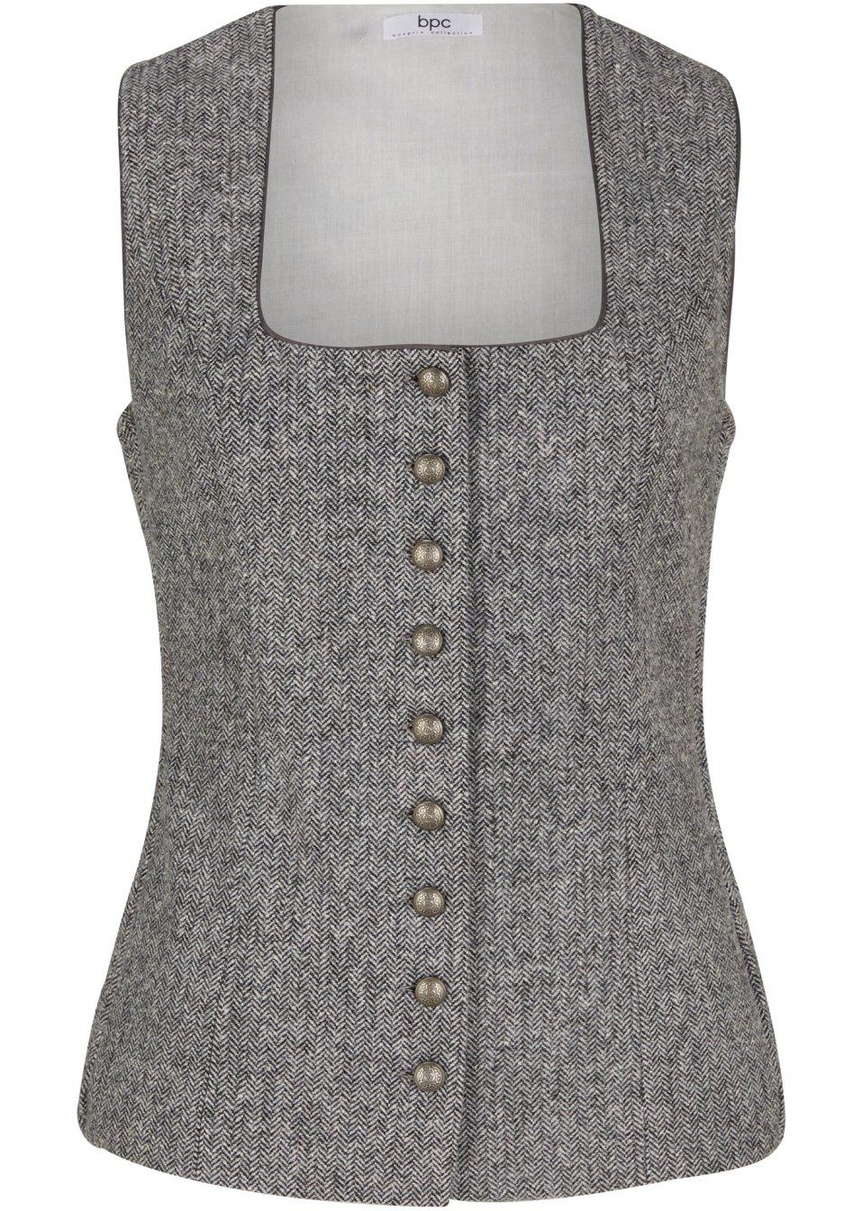 BONPRIX KAMIZELKA W JODEŁKĘ__54 Rozmiar 54