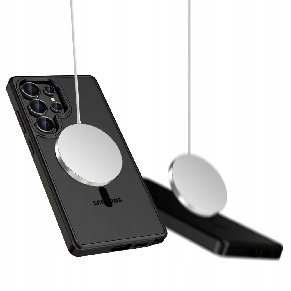 Tech- Protect Magmat MagSafe Galaxy S25 Ultra Matte Black Tech- Protect