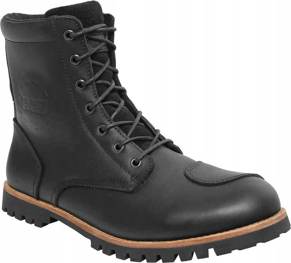 BUTY SKÓRZANE IXS OLIED LEATHER BLACK 37
