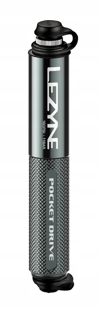 Ruční Pumpička Lezyne Pocket Drive Abs Flex Hose 160Psi, krátká délka 140 mm