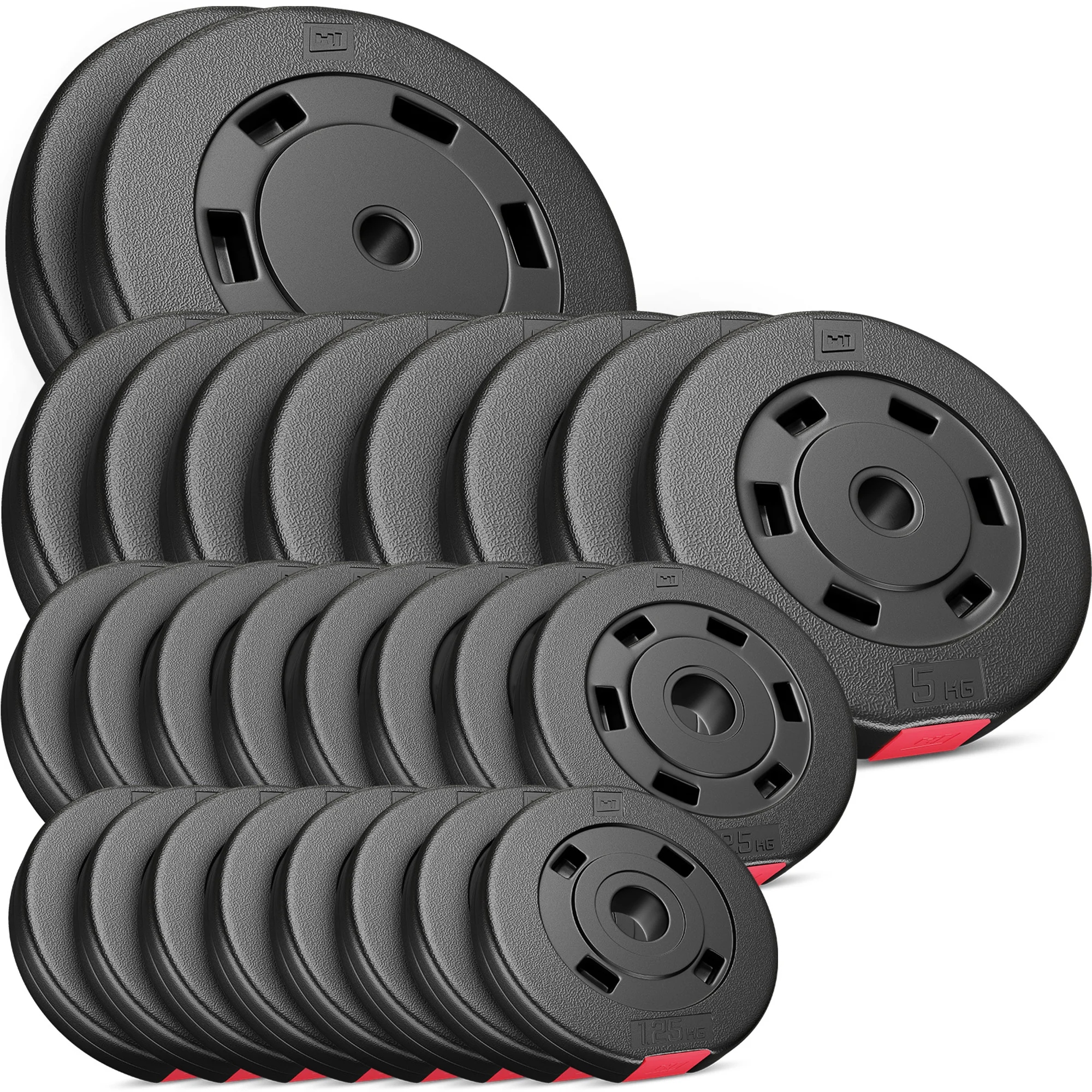 Sada závaží na činky kulturistická sada 90kg odolná závaží