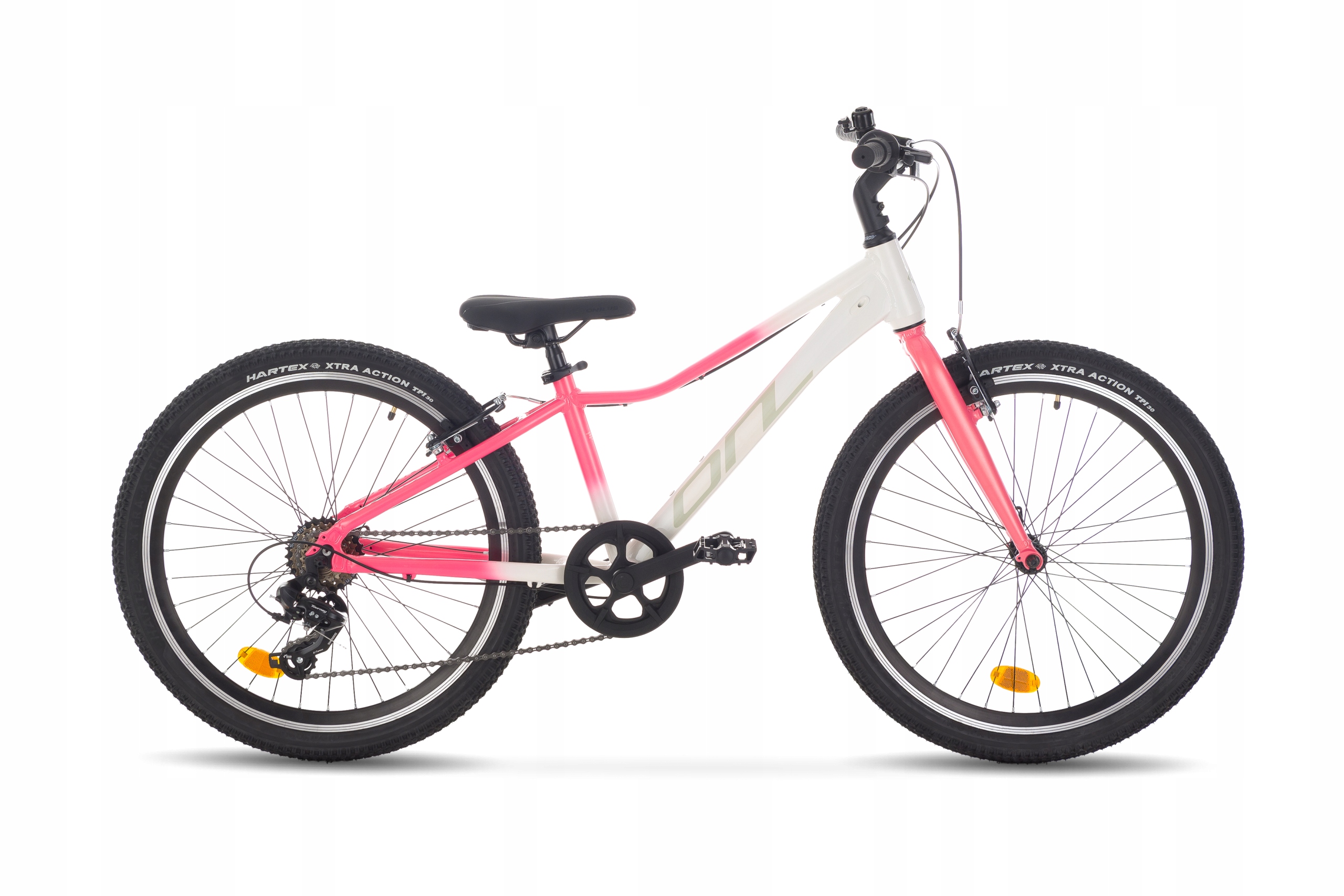 Rower Onilus 24" D Muranus Biały-koral 2026