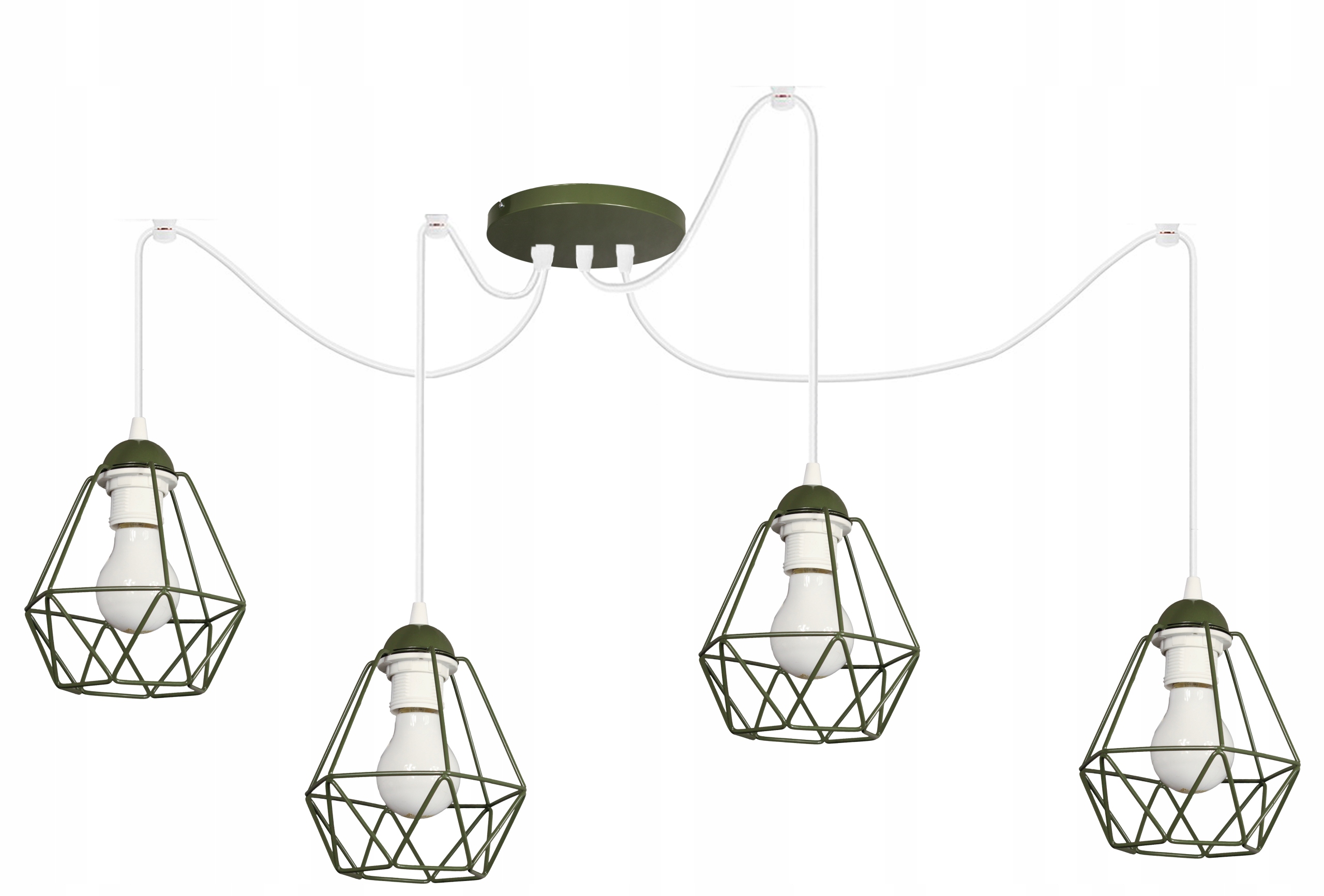 Závěsná stropní lustrová lampa Pajak Diamond stropní lampa do loftového obývacího pokoje