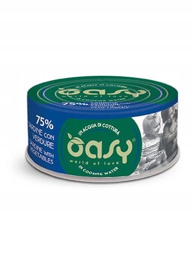 Levně 9X Oasy More Love sardinky se zeleninou 70 g plechovka