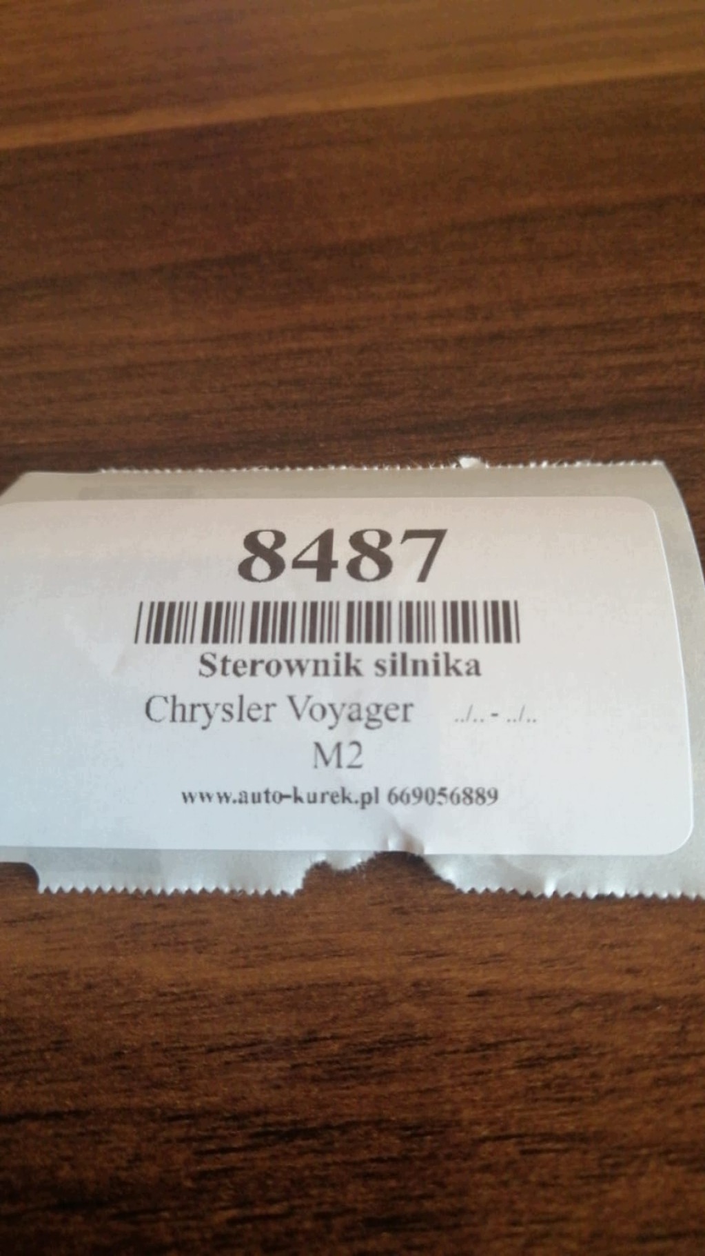 CHRYSLER VOYAGER centralina motore 0285001081