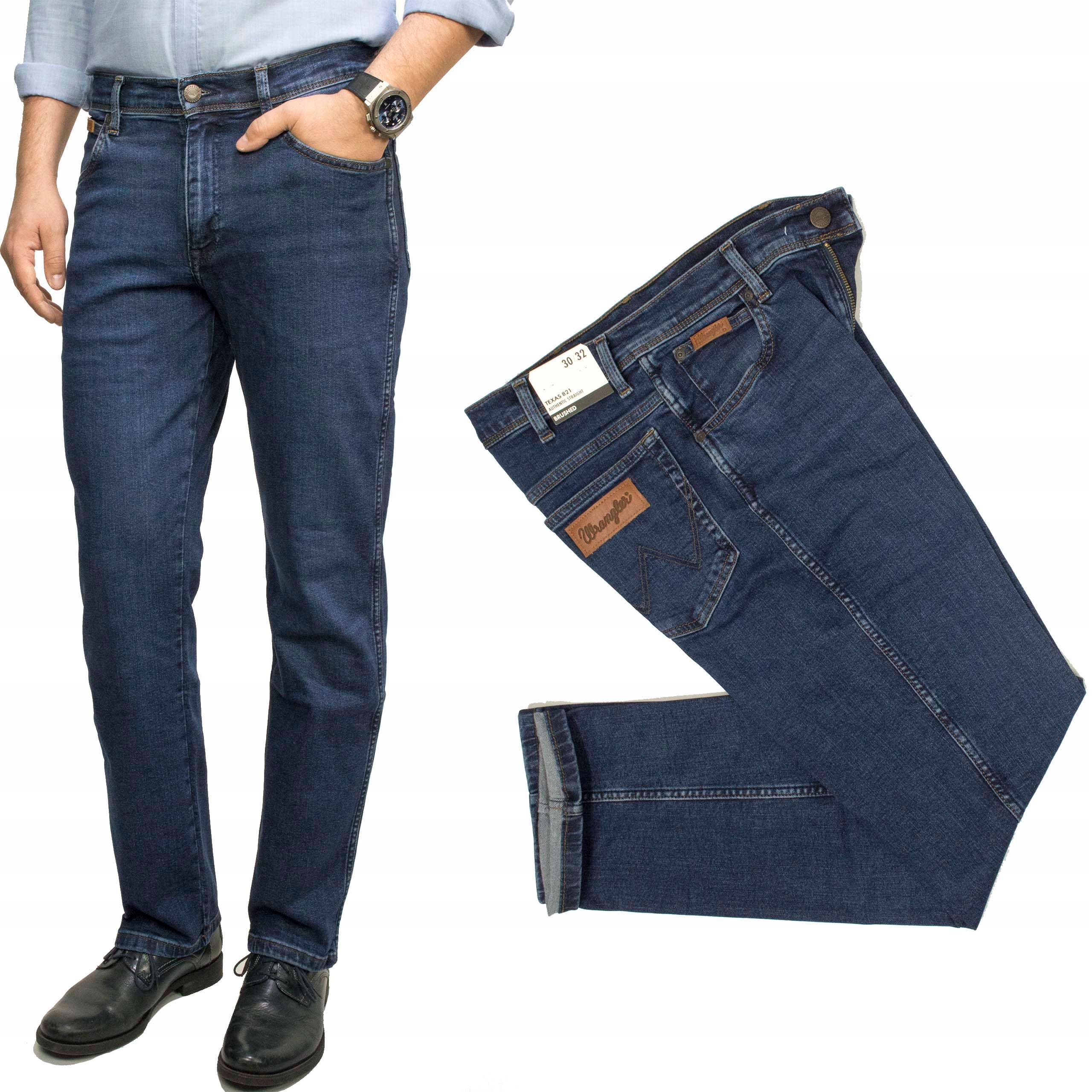 Wrangler Texas Shadow Jeans pánské džíny klasické rovné W34 L34