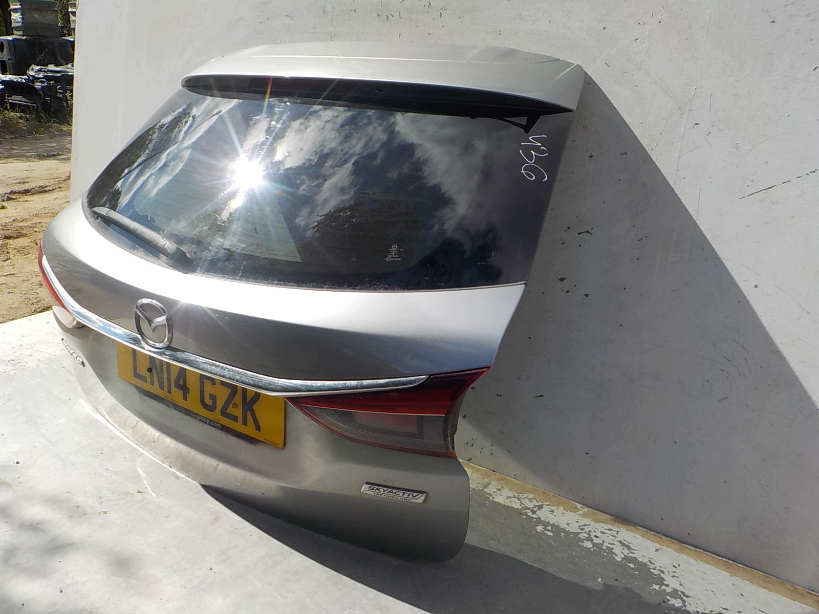 436 MAZDA 6 III GJ KOMBI boot door rear