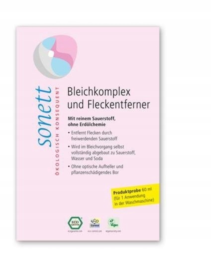 

Ekologiczny wybielacz tlenowy Sonett 60 g