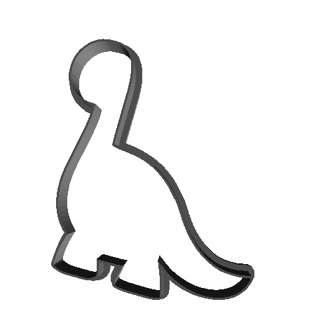 

Foremka zwierzątko Dinozaur Gruby duży dino