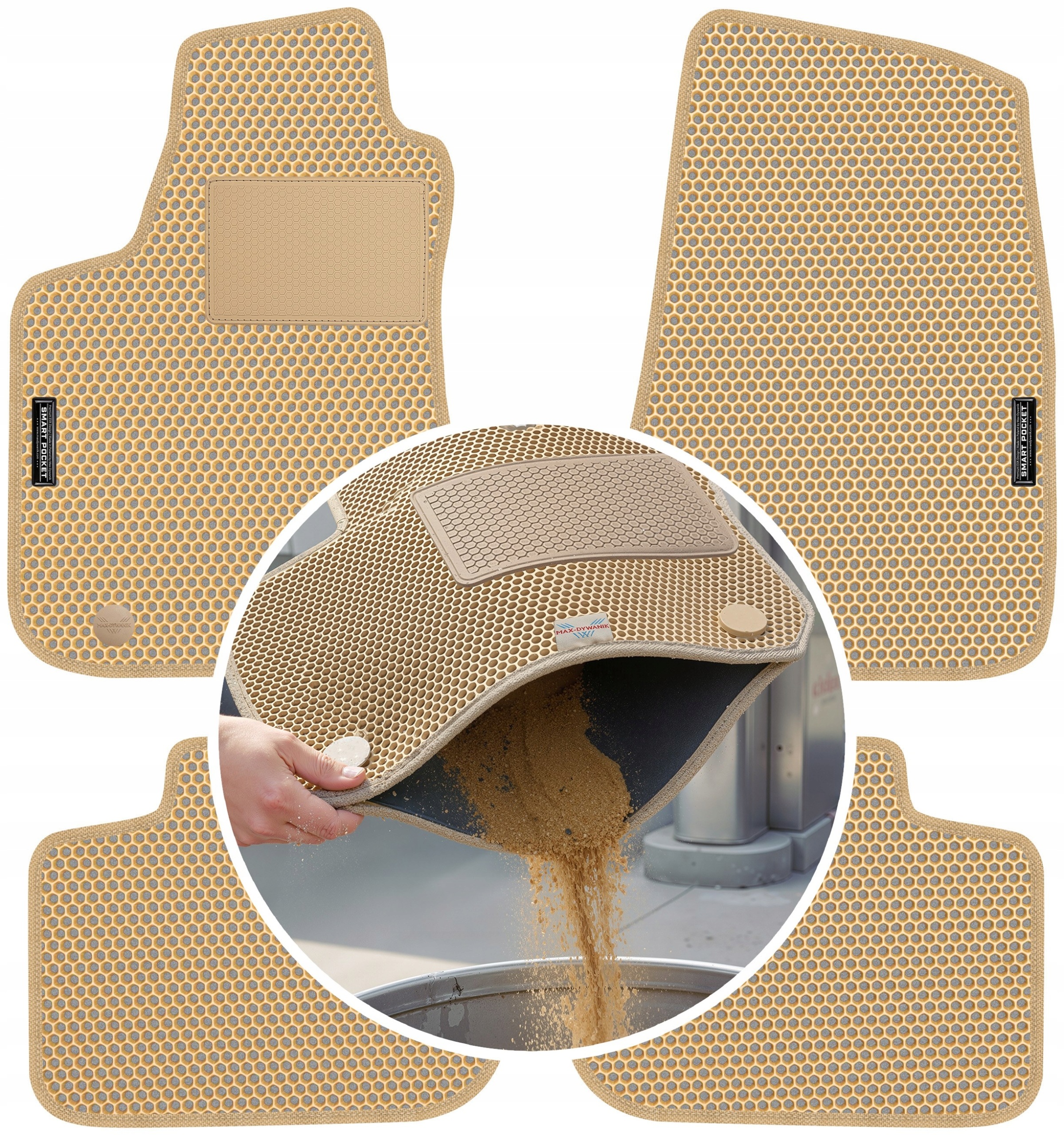 Dodge Charger II 2010-2023 Koberce Eva Smart Pocket