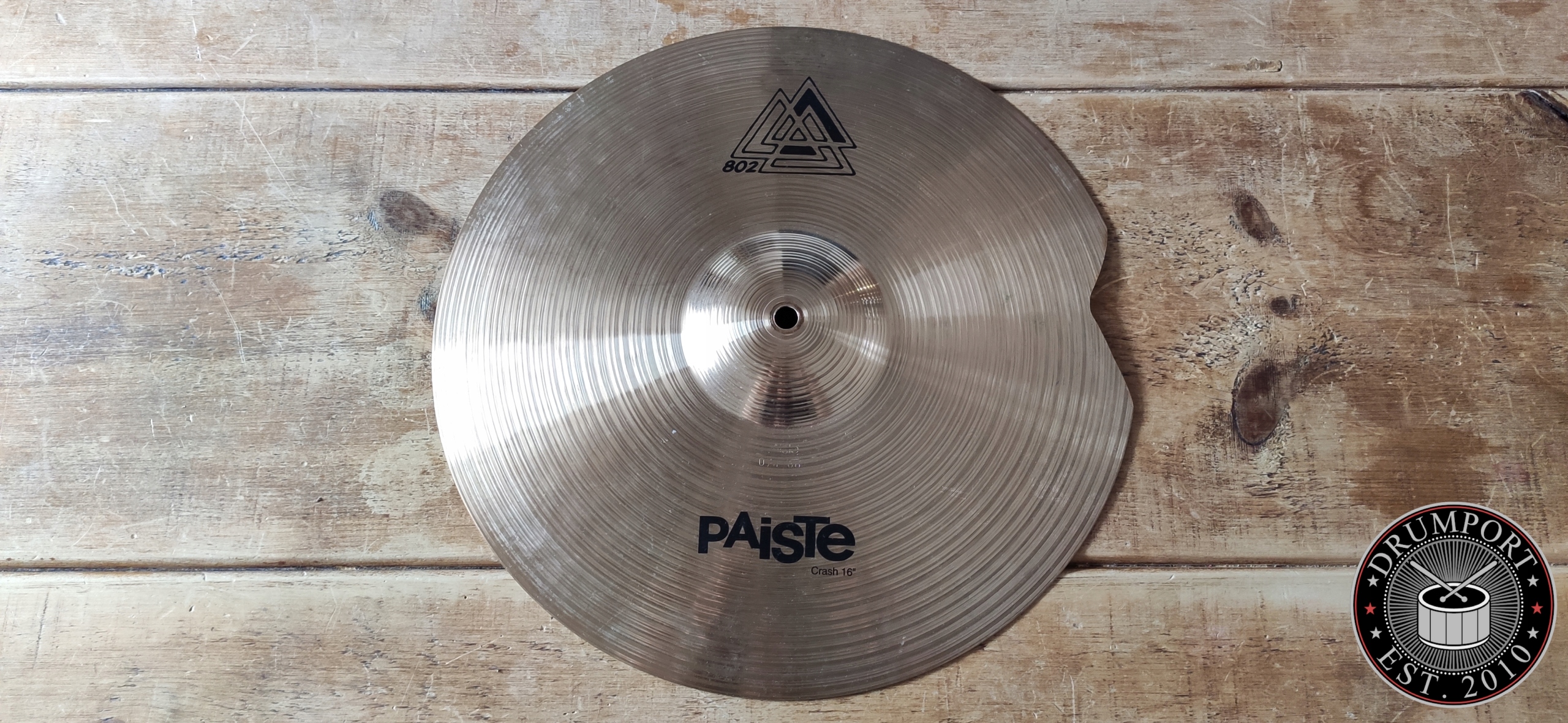 PAISTE 802 CRASH 16" WYCIĘTY !!!
