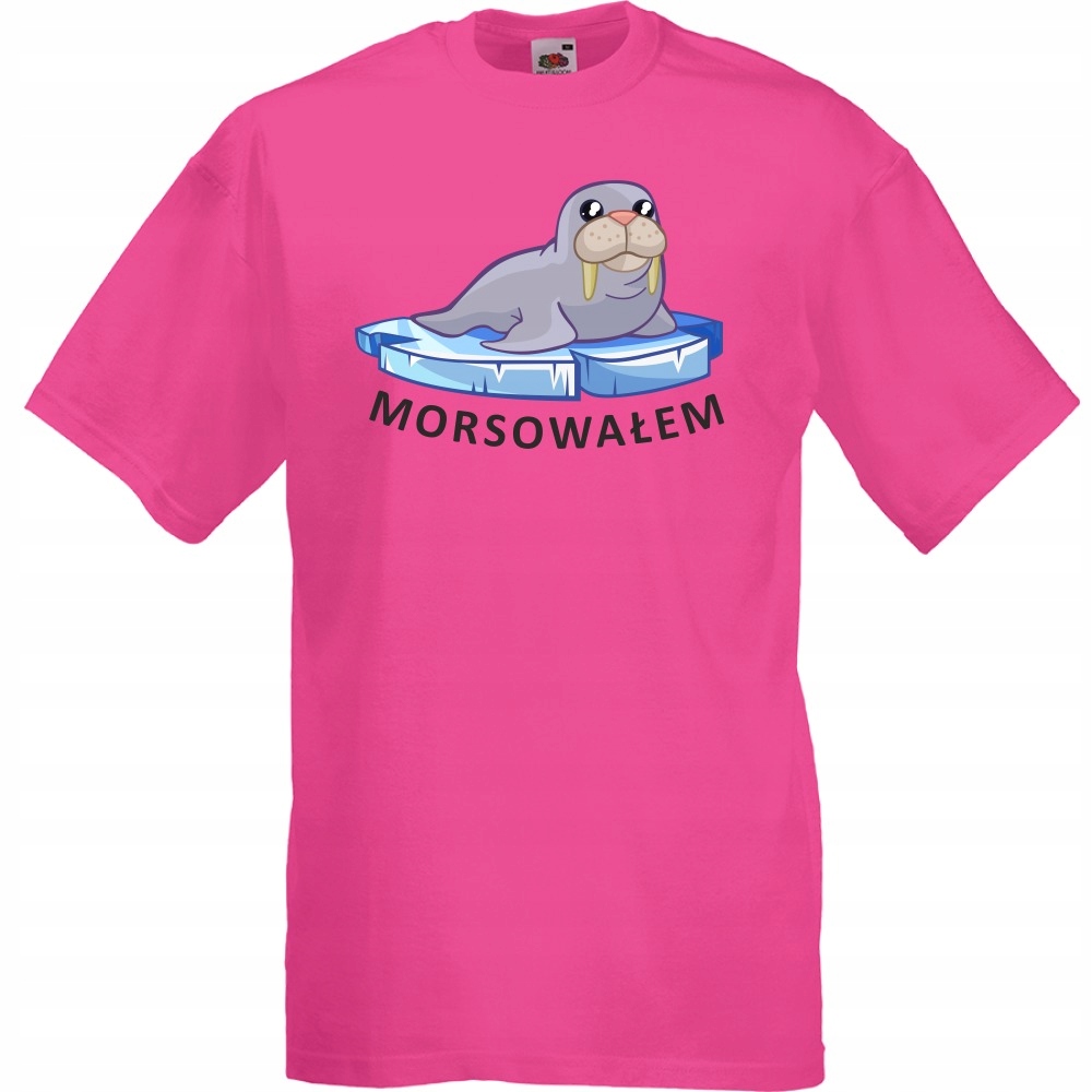 

Koszulka morsowałem morsy morsowanie L fuksja
