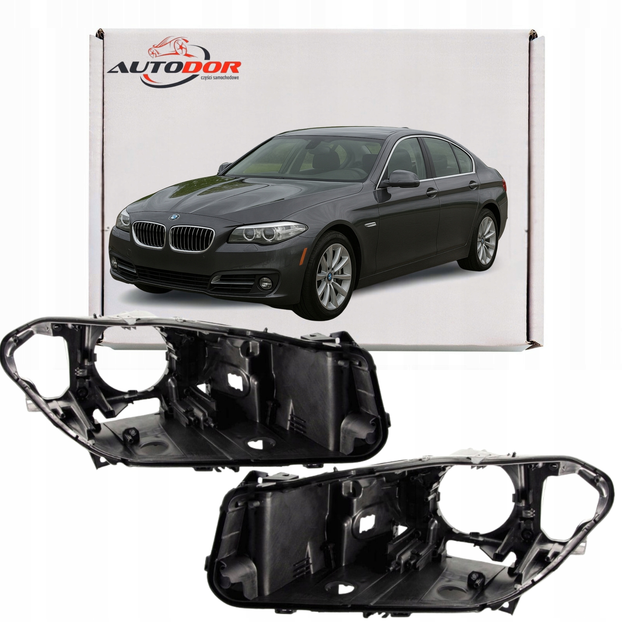 Bmw 5 F10 F11 2010-14 Před Faceliftem Krytu Světlometů P+l Xenon Afs