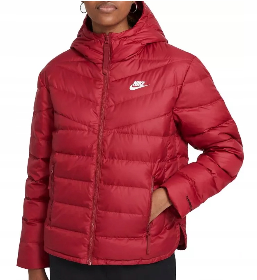 Dámská péřová bunda Nike Zimní Sportswear Therma-Fit Volná DH4073-690 M