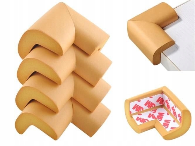 

Piankowe Narożniki Ochrona Rogów Stołu Blatu 4 Szt