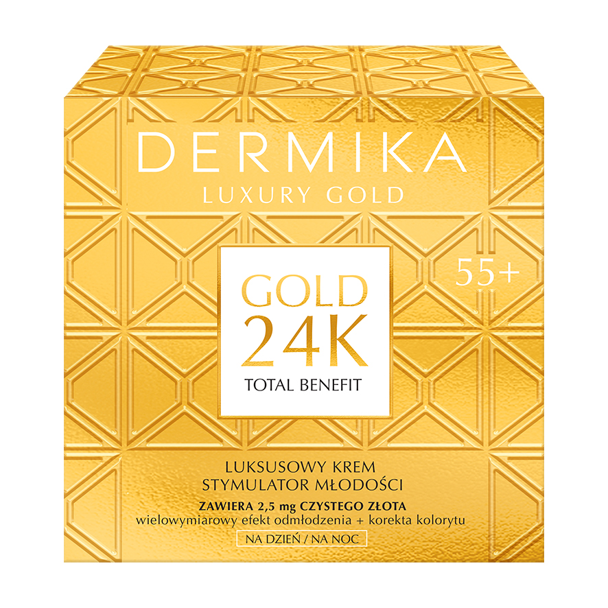 DERMIKA LUXURY GOLD 24K STIMULÁTOR MLADOSTI 55+