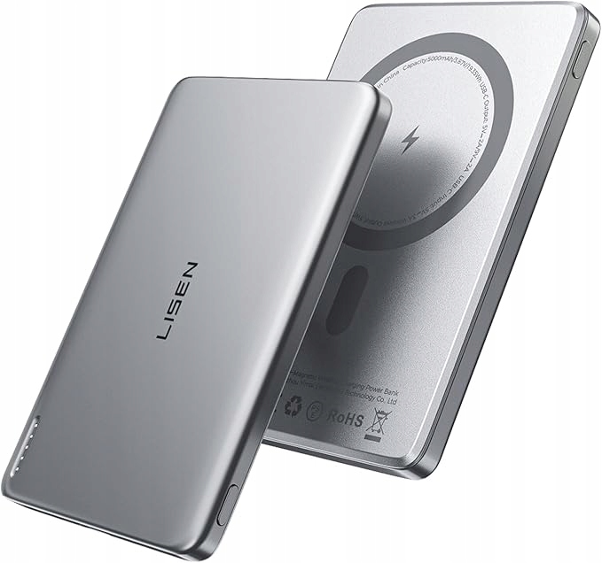 Magnetyczny powerbank Lisen P601 2E422ulta slim 10000mAh R10