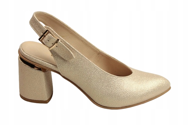 Sandály Boccato 920 vel.36 Zlaté Italské Elegantní Výstupní