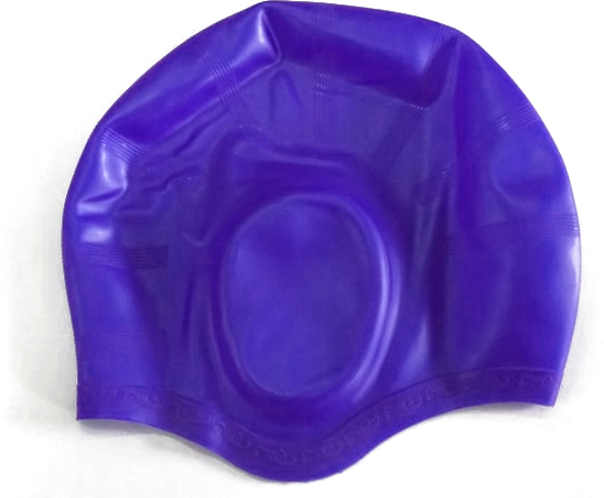 CZEPEK PŁYWACKI SILIKONOWY NA DŁUGIE WŁOSY BASEN 7