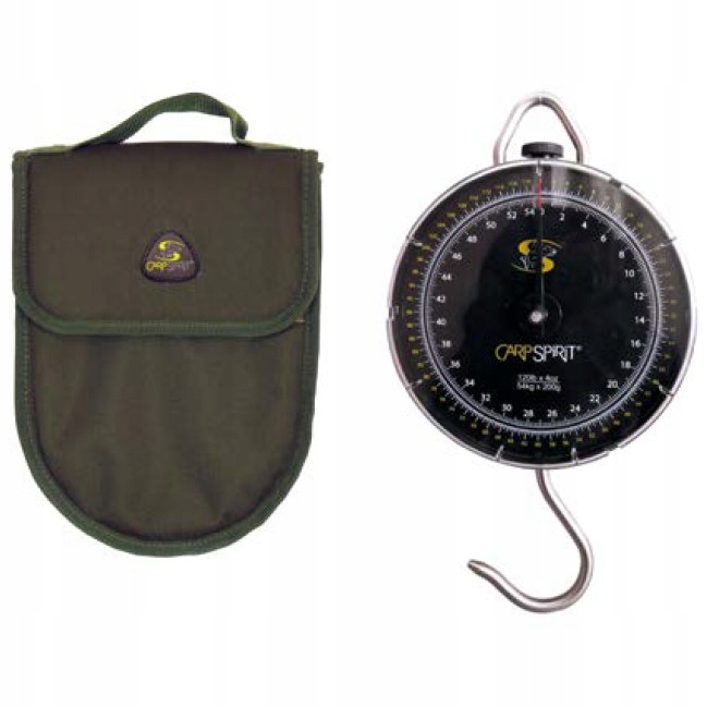 Carp Spirit Scale Waga Zegarowa 54kg z Pokrowcem