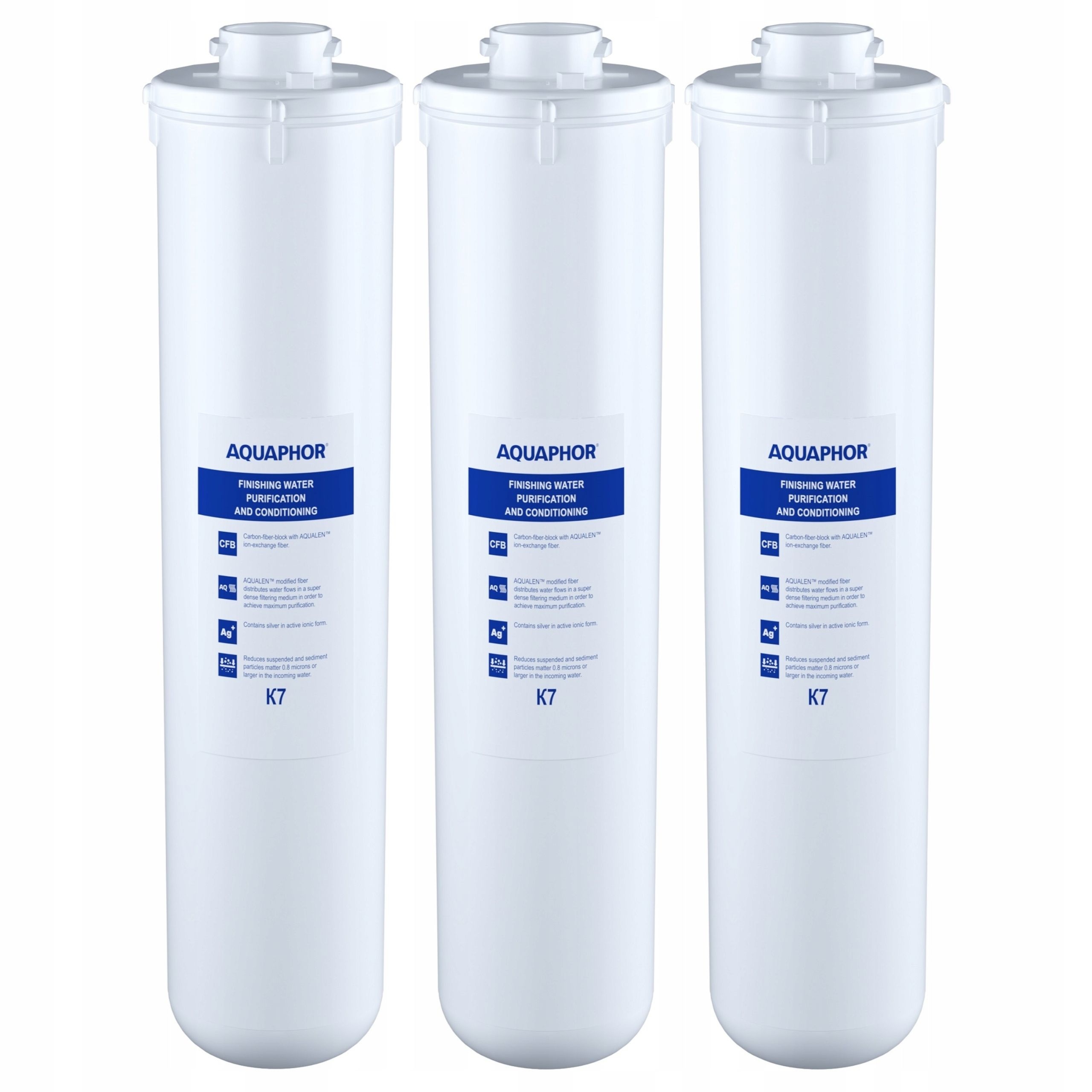 Aquaphor K7 filtry pro Křišťál, Morion, Ro 3 ks