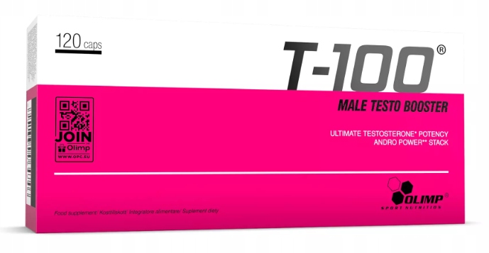 Olimp T-100 Caps 120 kapslí. Boostery testosteronu Tribulus Libido Maca