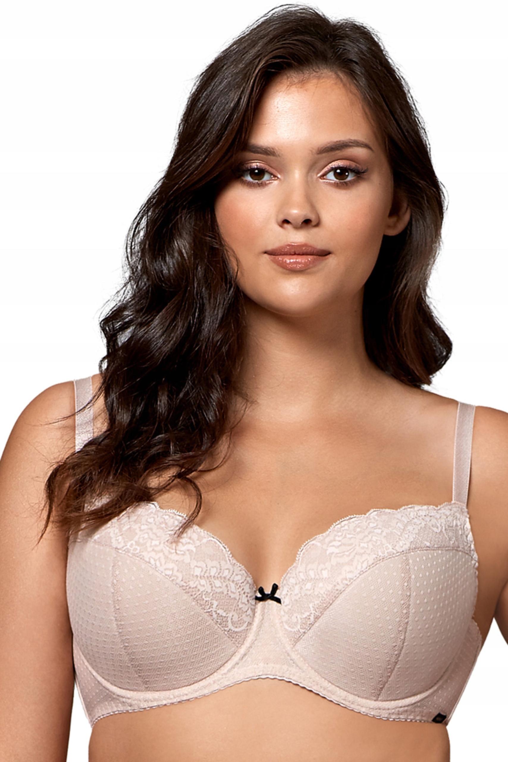 Mefemi by Nipplex podprsenka Stanik Push-up Pia Big BF25 Beige Capucino 65G