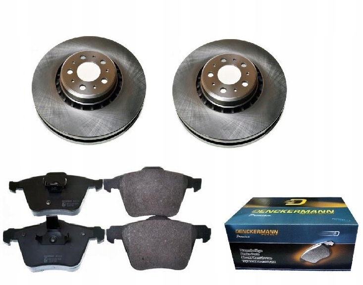 Kotouče Kostky Volvo XC90 Přední Sada 336 mm 17'' kola