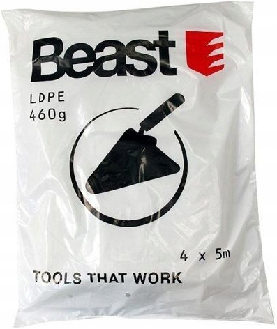 

Folia ochronna budowlana malarska Gruba 4x5m