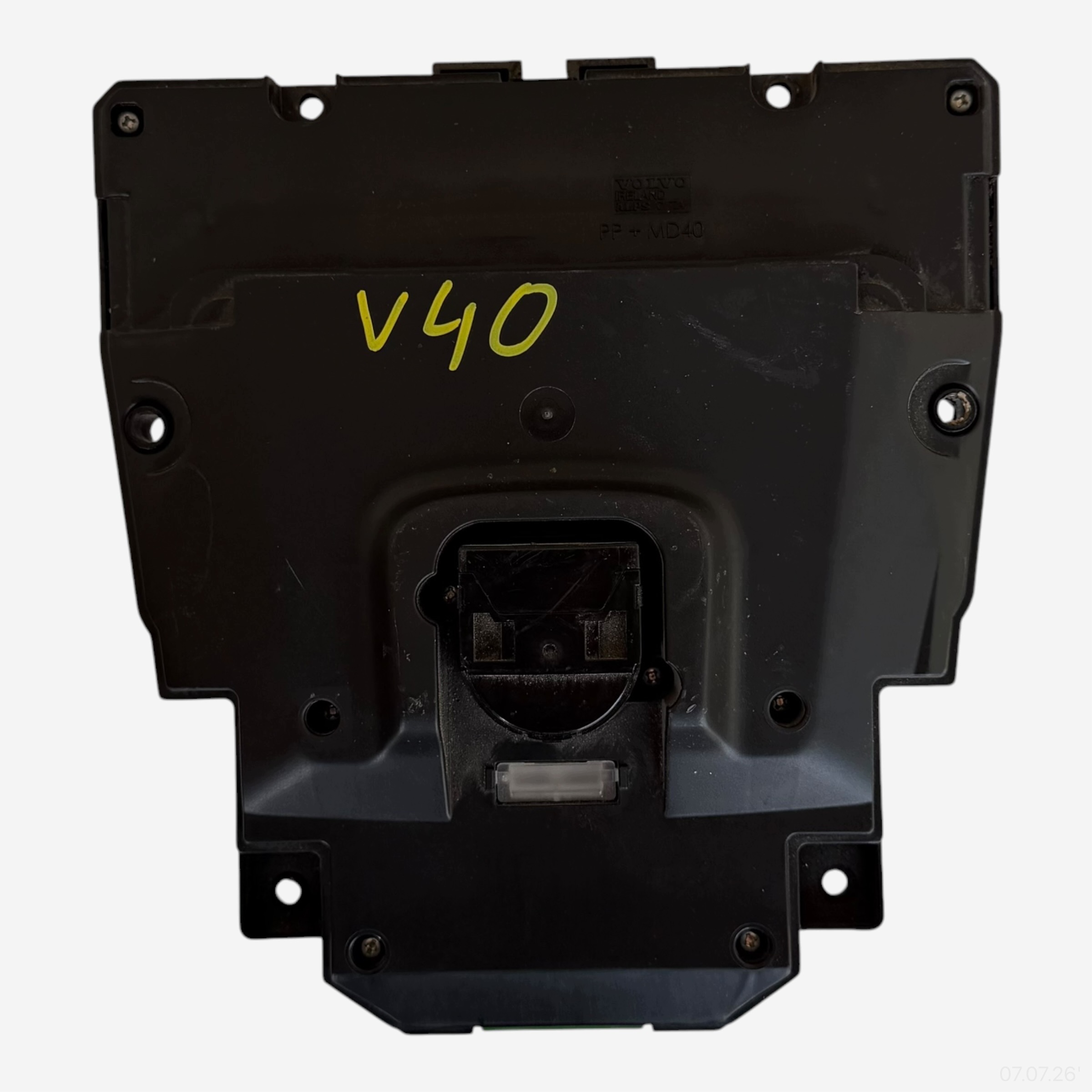 control panel VOLVO V40 31346949