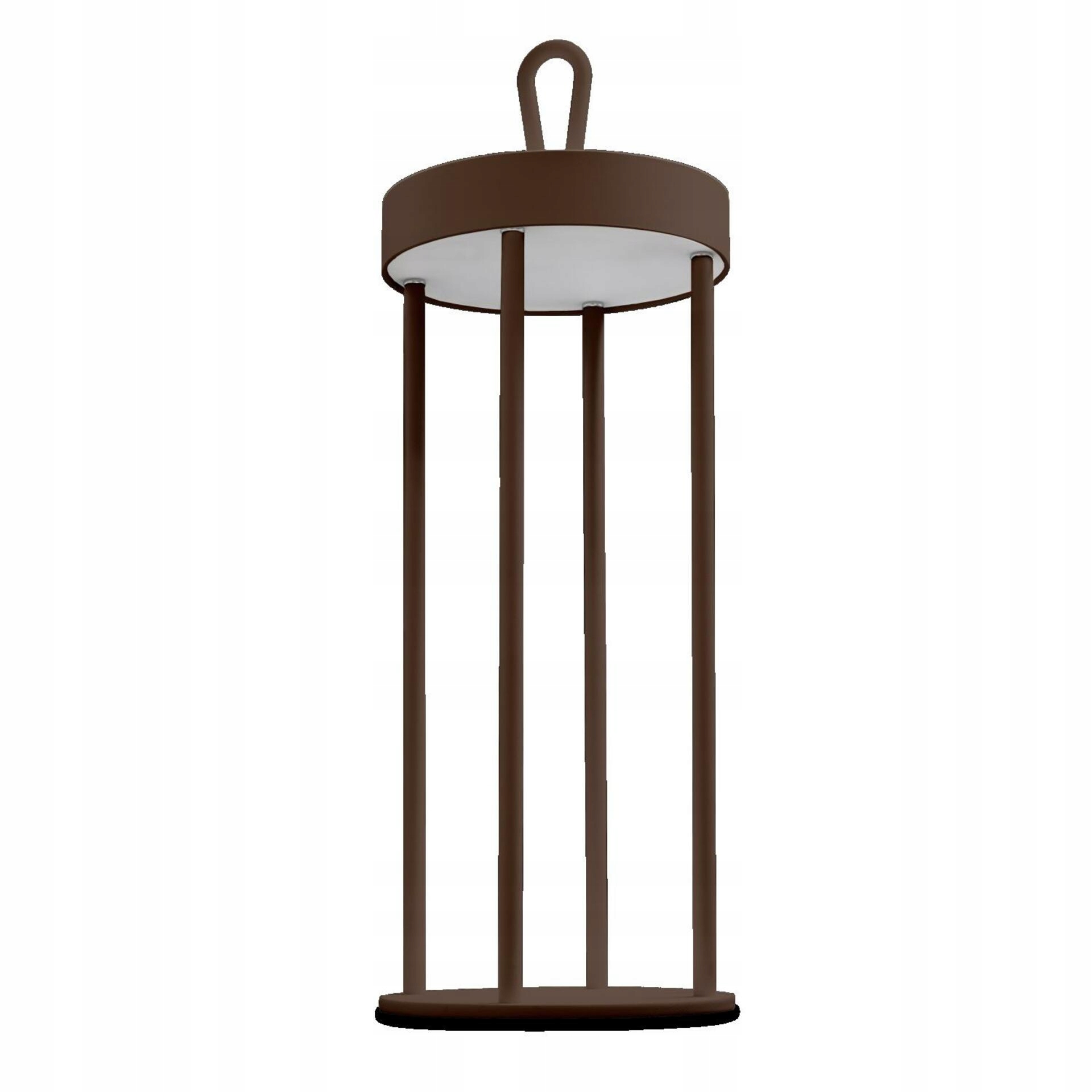 Centúry Led vonkajšia stolná lampa Athena nabíjacia Usb 3000K IP54 hnedá