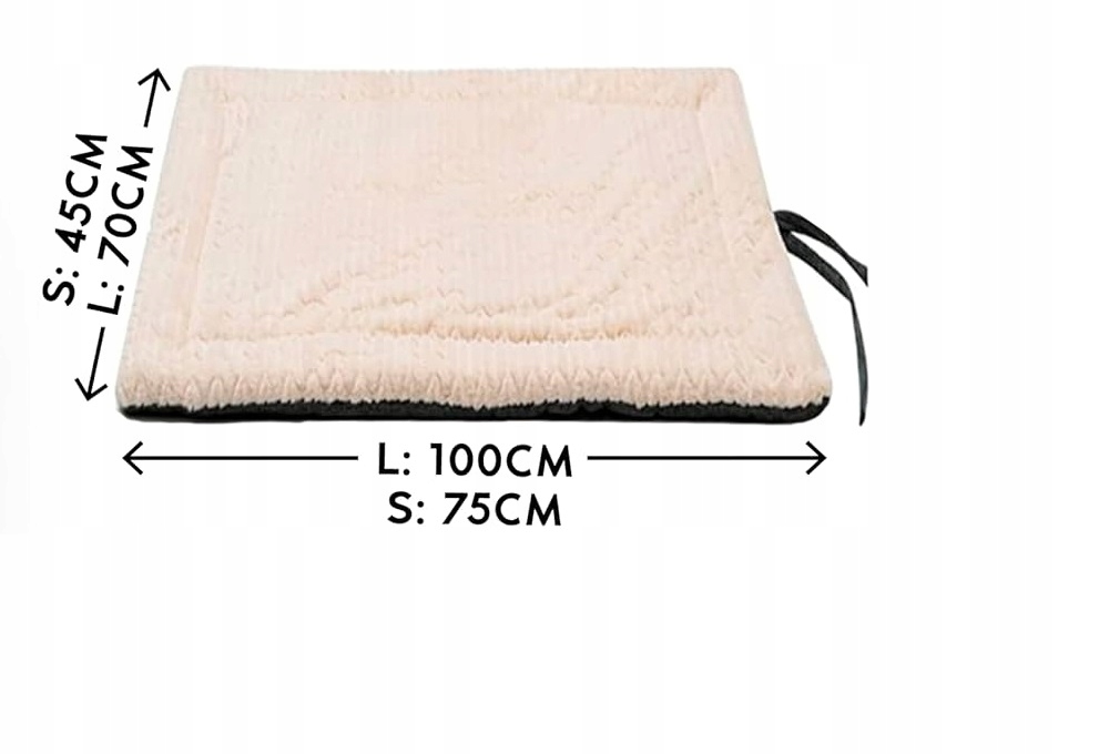 #13 Pawz&Pawz Deka pro psa na ležení, podložka do auta, pelíšek 100 x 70 cm