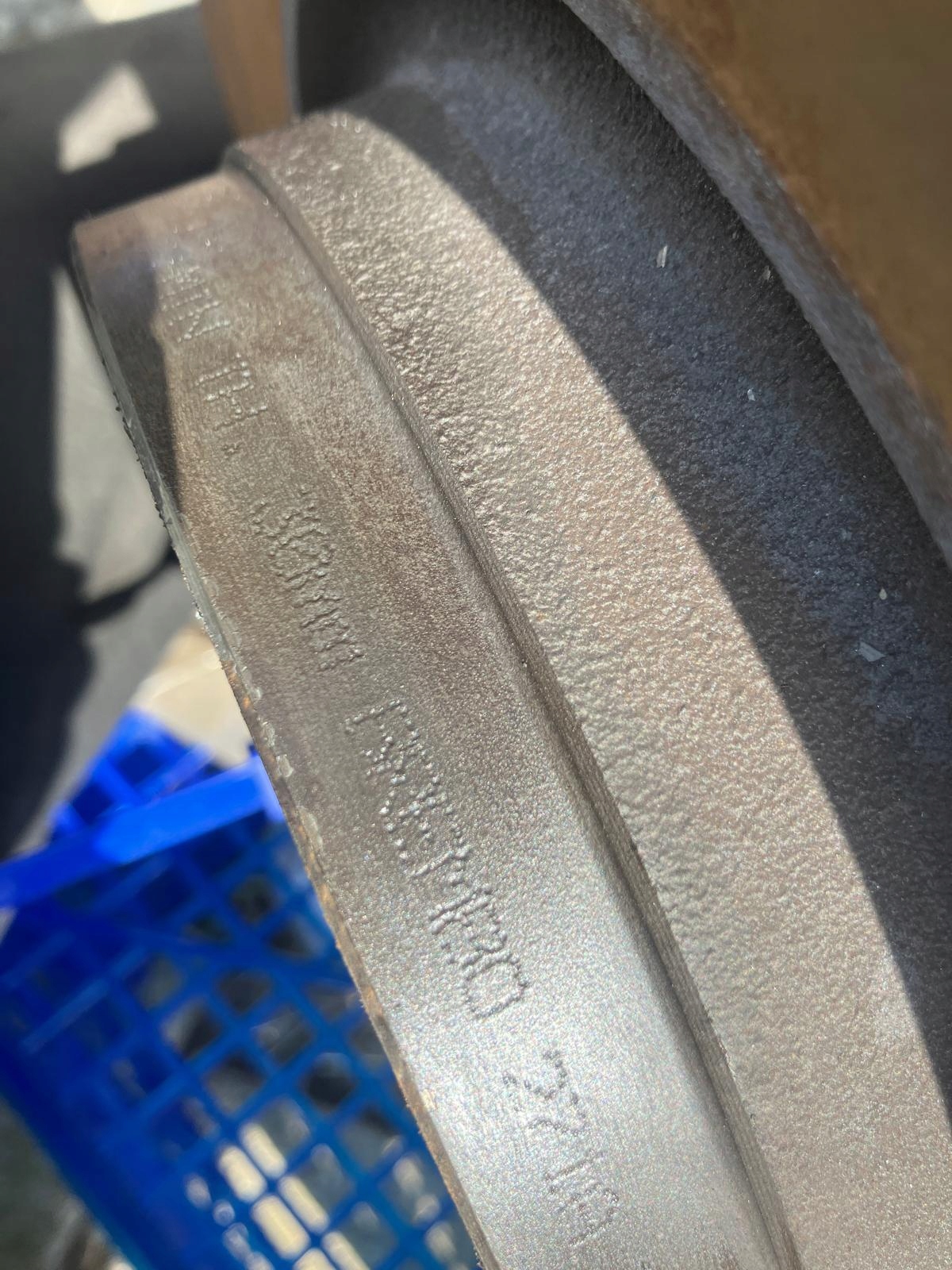 disc brake front TESLA MODEL S BREMBO AWD