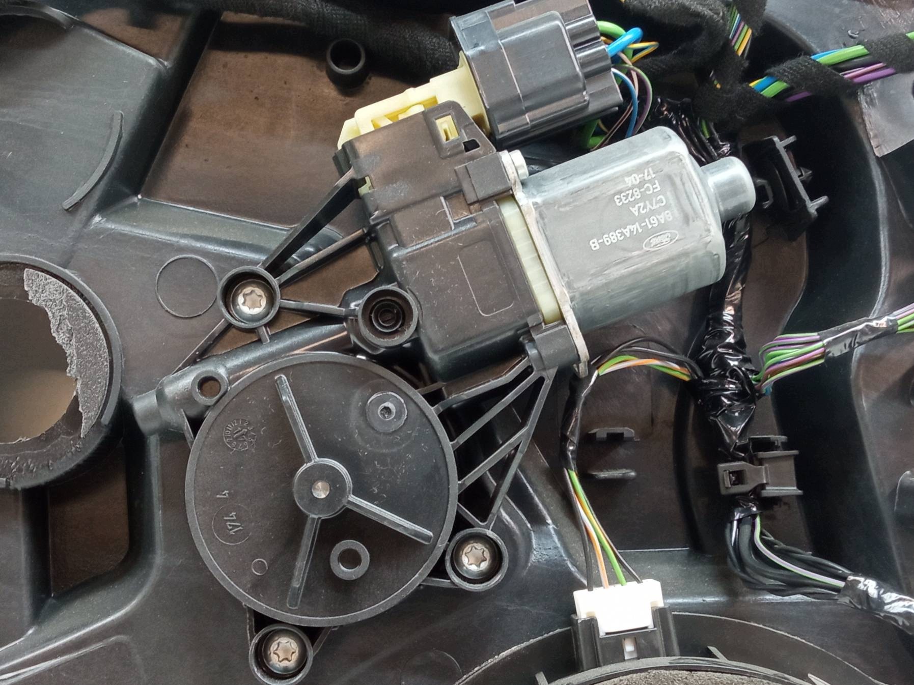 mechanism windows left front 5D HB 8A6114A389B Ford Fiesta Mk7 (2008-2016)