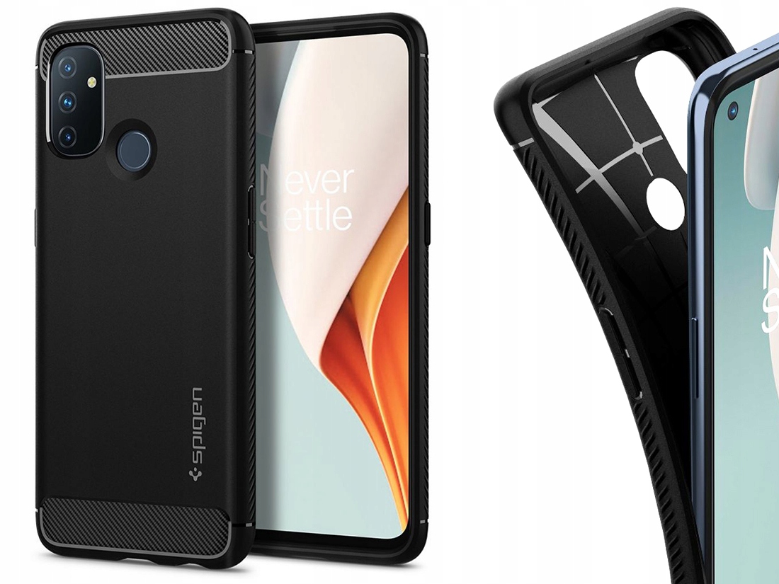 

Spigen Matowe Etui Obudowa Do - Oneplus Nord N100
