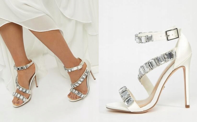 G04I004 ELEGANCKIE BUTY SANDAŁY SZPILKI ASOS 40