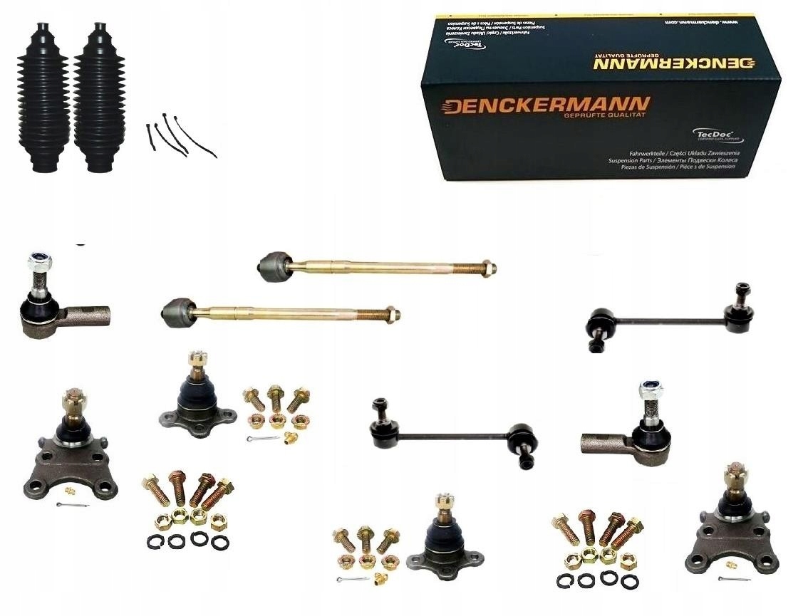 Koncovky Konců Tyčí Spojky Krytu Předního Krytu B Sada 12 Ks