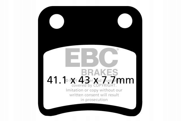 Klocki Hamulcowe Ebc Sfa Carbon Cagiva City Sym Fancy Daelim S-five