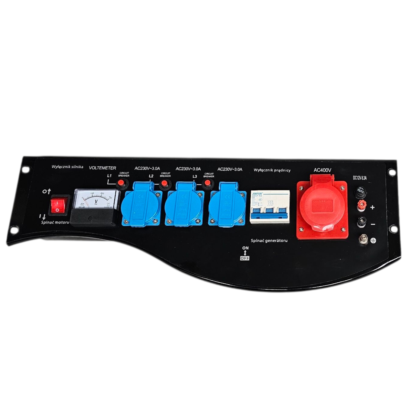 Ovládací panel pro generátor Honda GX160 GX200