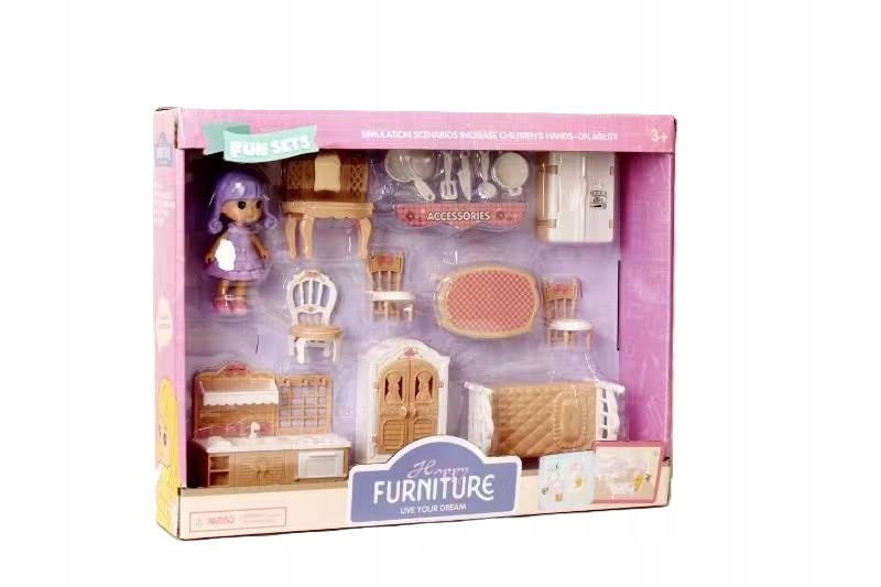 Play Set z laleczką Lean Toys