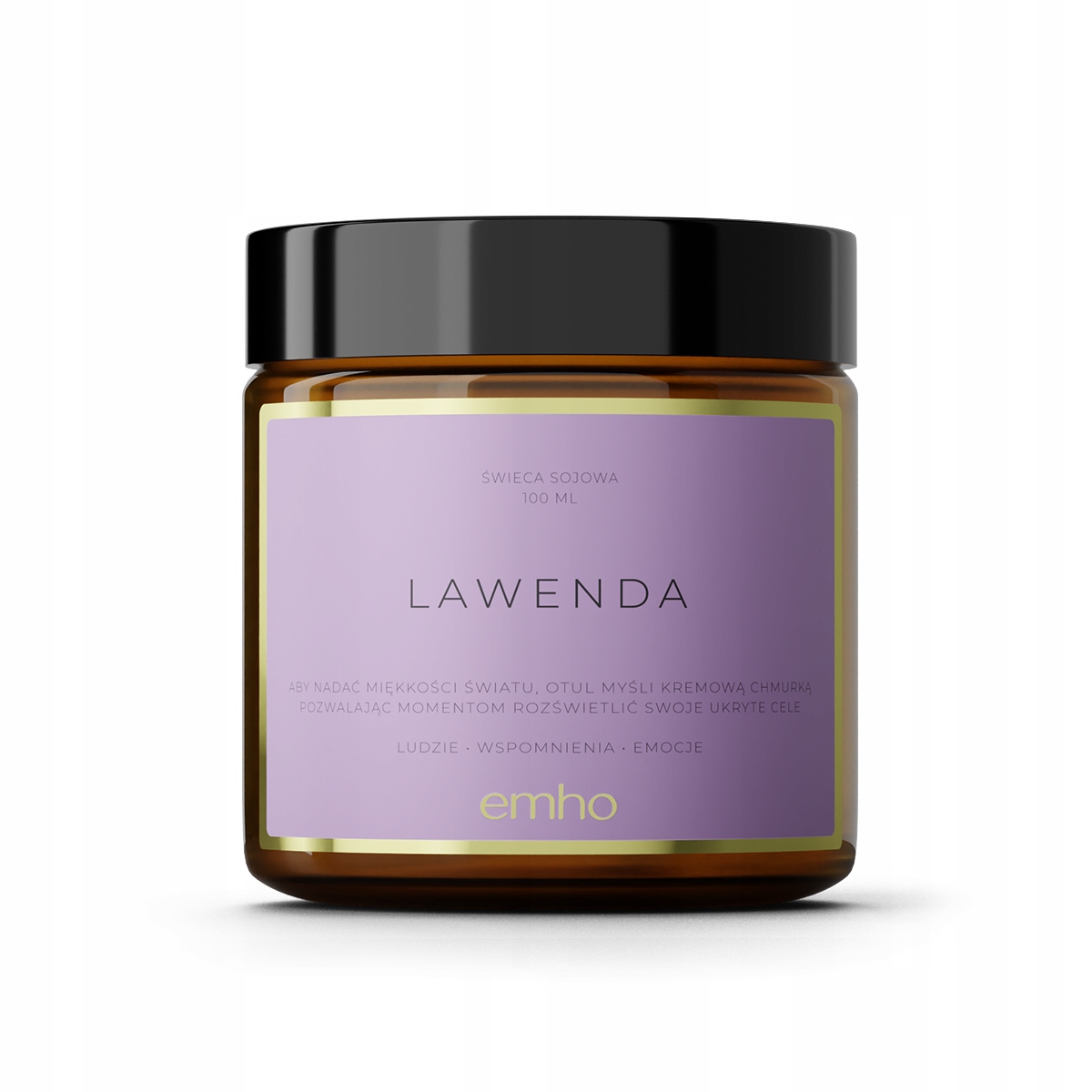 

Świeca sojowa Lawenda Eko naturalna