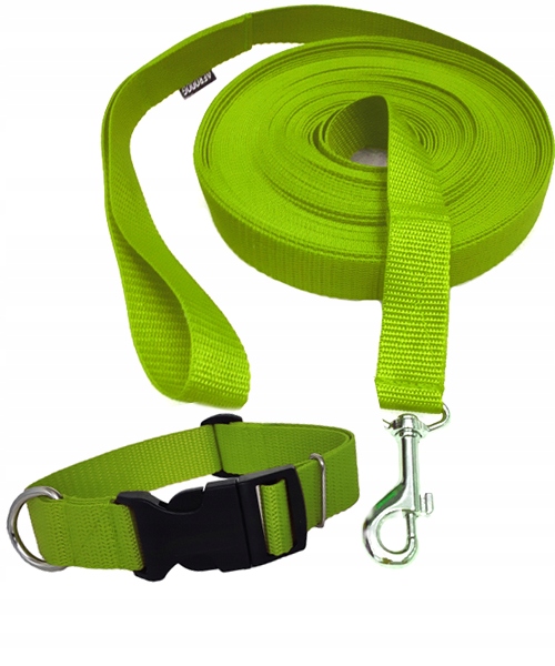 

smycz Treningowa 15m/3cm+obroża