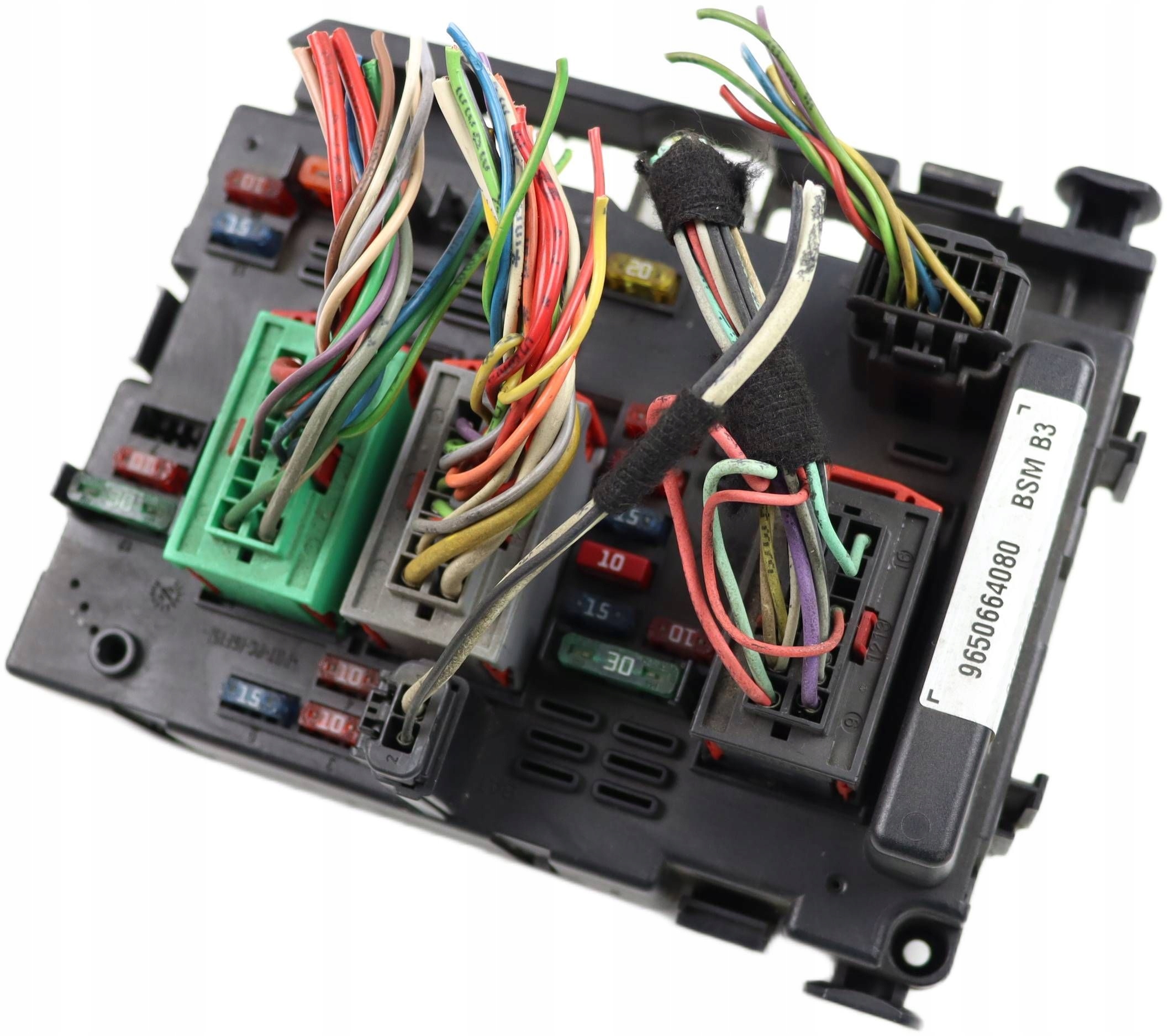 CITROEN PEUGEOT module control unit compartment BSM B3 9650664080