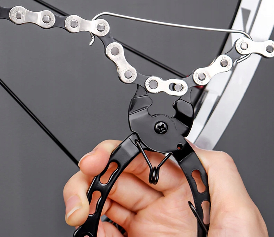 SKUWACZ SZCZYPCE DO SPINANIA I ROZPINANIA ŁAŃCUCHA ROWEROWEGO SPINEK KLUCZ Marka Rocket